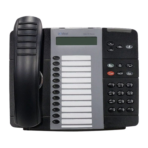 Mitel MiVoice Office 250 Quick Reference Manual