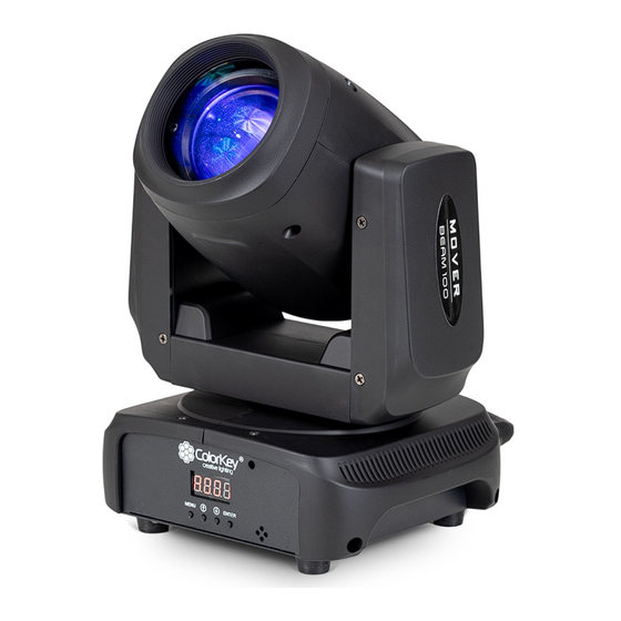ColorKey MOVER BEAM 100 User Manual