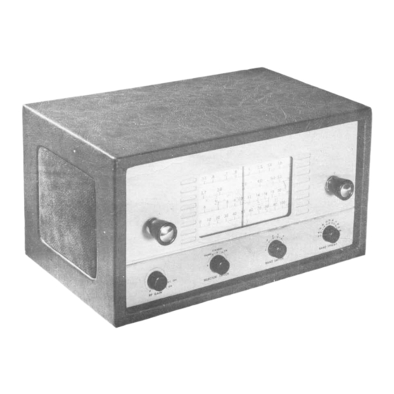 Heathkit AR-2 Assembly And Operation Manual