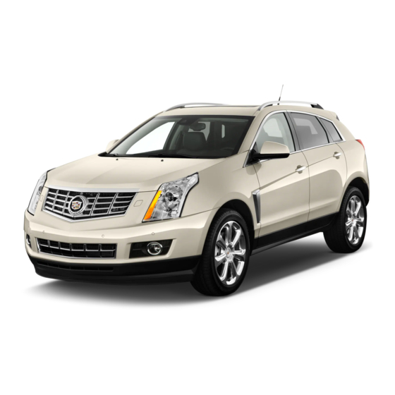 Cadillac 2014  SRX Owner's Manual