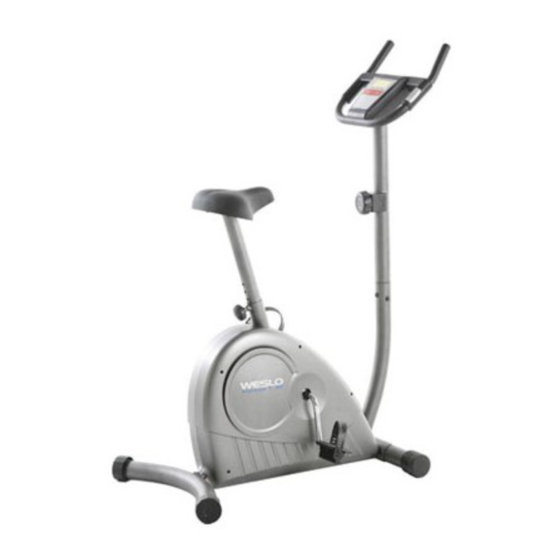 Weslo Pursuit T 39 Exercise Bike Manual Del Usuario