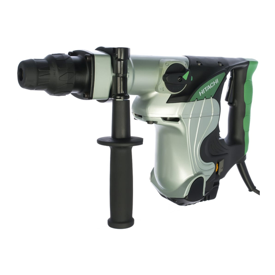 Hitachi DH 40MR Handling Instructions Manual