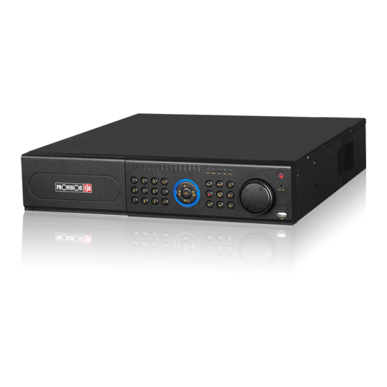 Provision ISR NVR-4100P User Manual