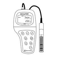 Accumet AP75 Operating Instructions Manual