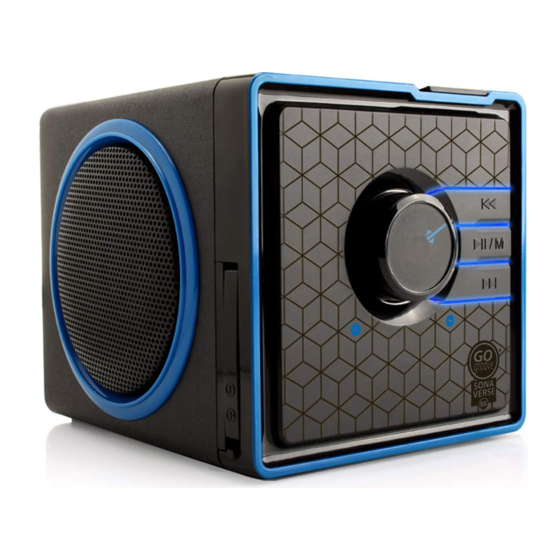 Go groove SonaVERSE BX Quick Start Manual