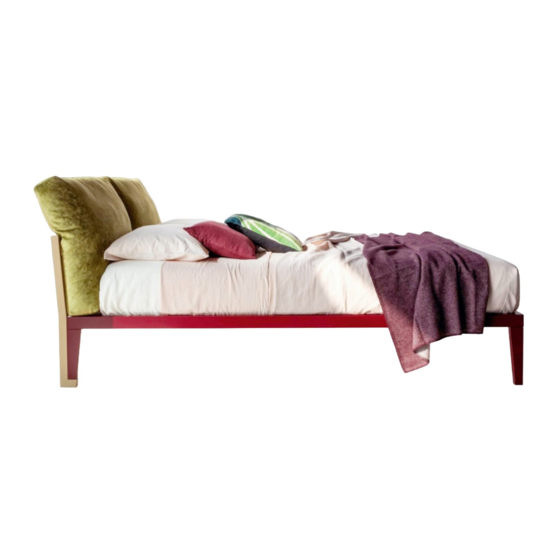 Bonaldo Moglie e Marito Double Bed Assembly Instructions Manual