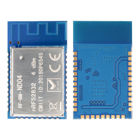 RF-Star RF-BM-ND04 Manual