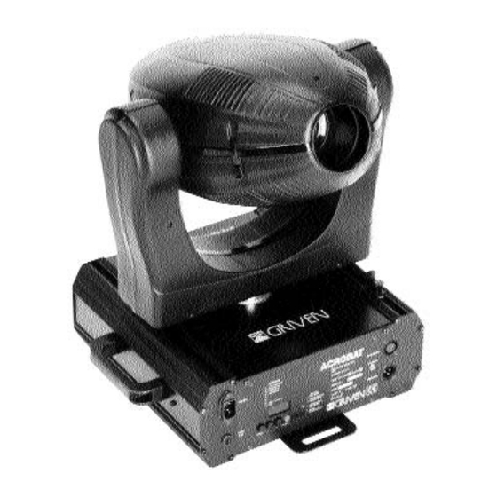 Griven ACROBAT PE Owner's Manual