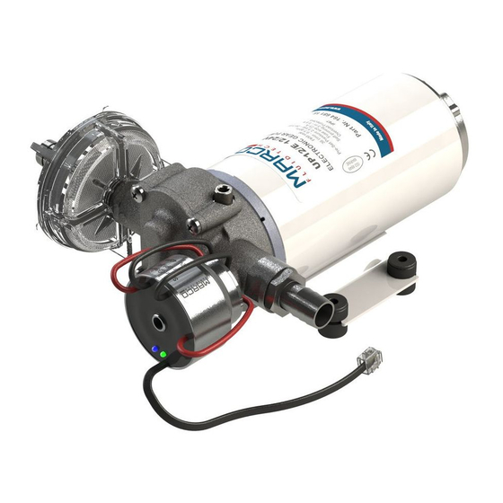 Marco 164 681 15-US - UP12/E 12/24V Instructions For Use Manual