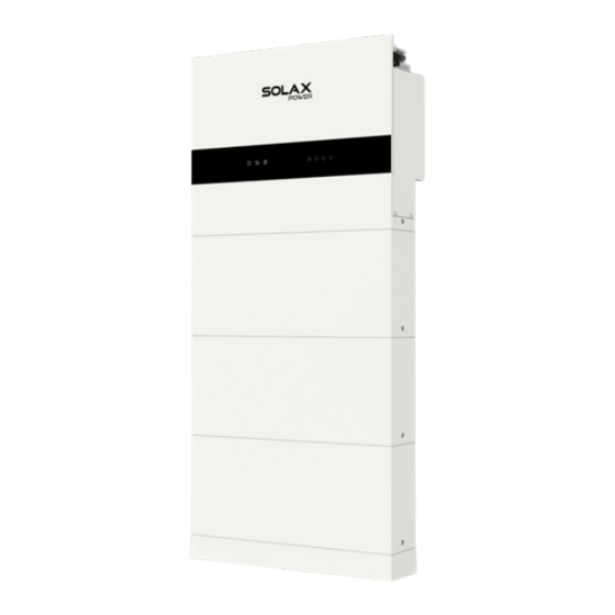 SolaX Power X3-IES-4K Manuals