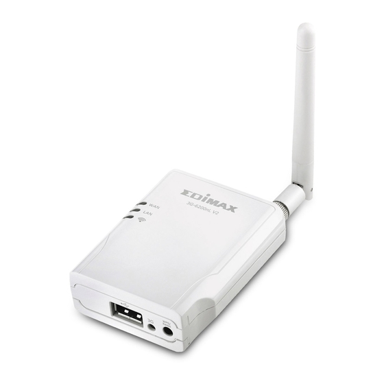 Edimax 3G-6200nL V2 User Manual
