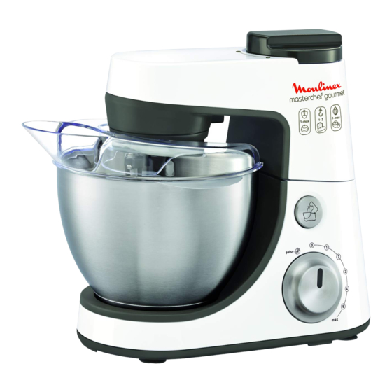 Moulinex Masterchef gourmet Quick Manual