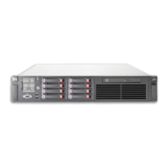 HP ProLiant DL385 G5p Manuals