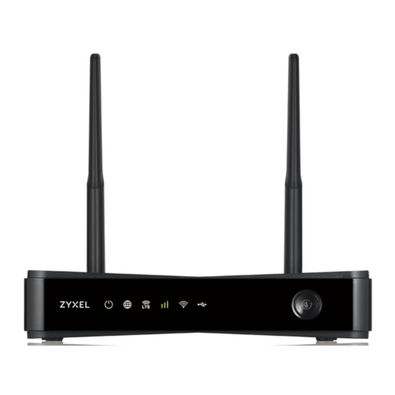 ZyXEL Communications LTE Series User Manual