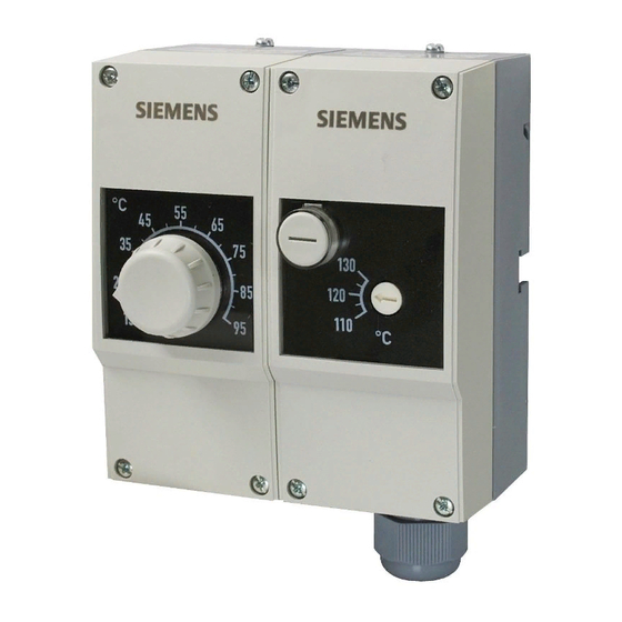 Siemens RAZ-TW Installation Instructions For Authorized Personnel