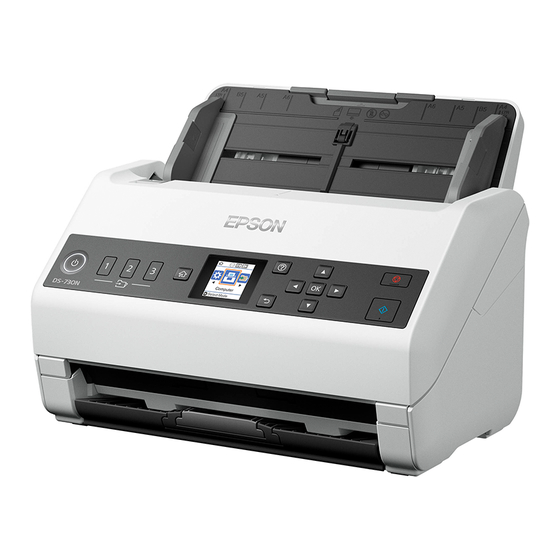 Epson DS-730N Manuals