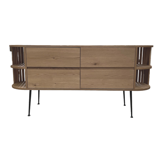 Matt Blatt RECAP SIDEBOARD (OAK) User Manual