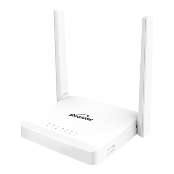 Binatone WR3005N3 Quick Installation Manual