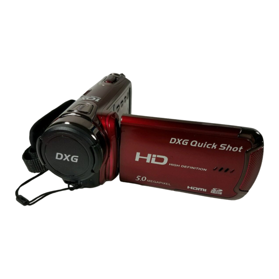 DXG DXG-5F3V HD Manuals