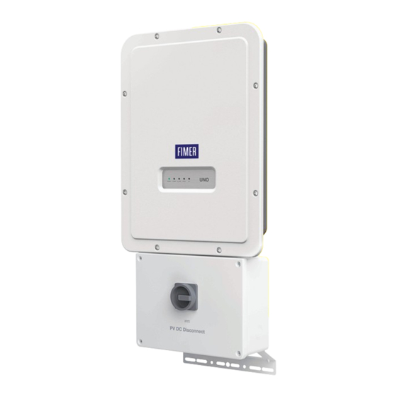Fimer UNO-DM-3.3-TL-PLUS-US-Q Product Manual
