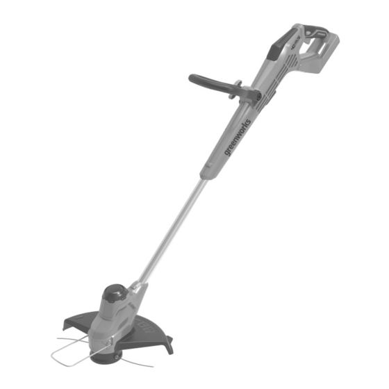 GreenWorks G40T5 Operator's Manual