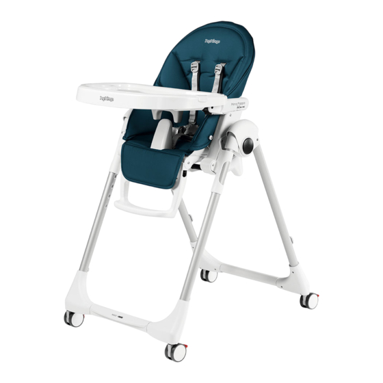 Peg-Perego prima pappa zero-3 Manual