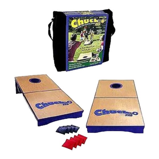 Fundex Games Chuck-O Pro User Instructions