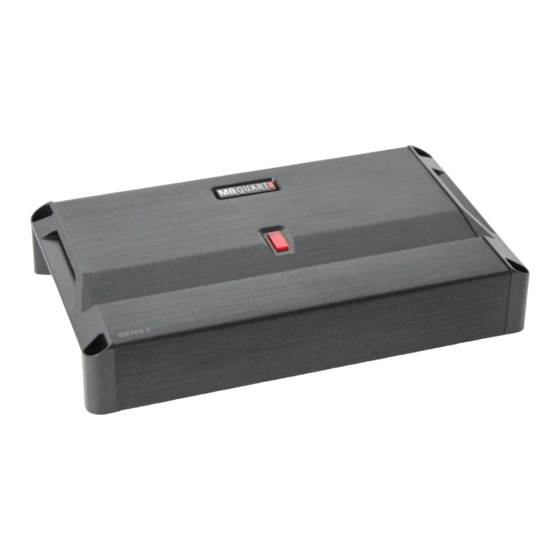 MB QUART MYKRO RM440.4 Installation Manual