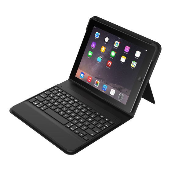 Zagg Messenger Folio Tablet Keyboard Case Manuals