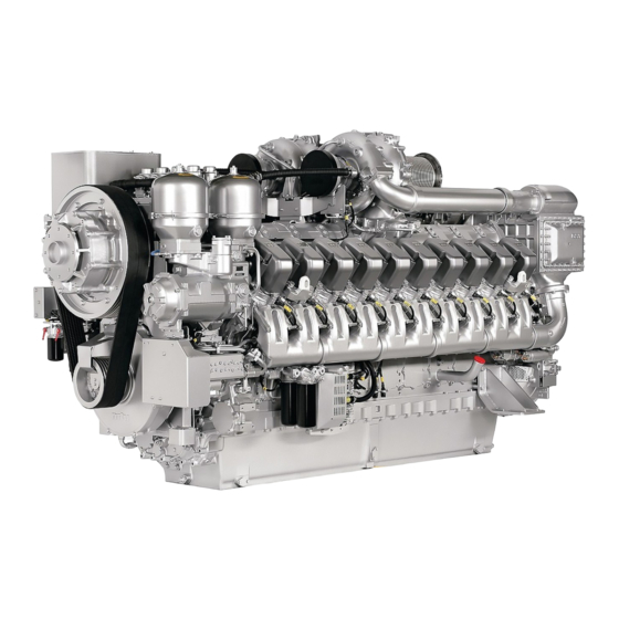 MTU 20V4000G94LF Operating Instructions Manual