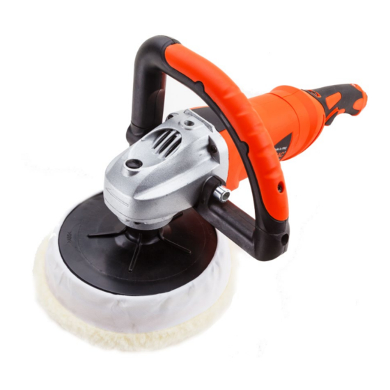 User Manuals: Unimac A180 Electric Car Polisher