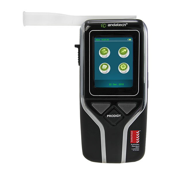 AlcoSense PRODIGY User Manual