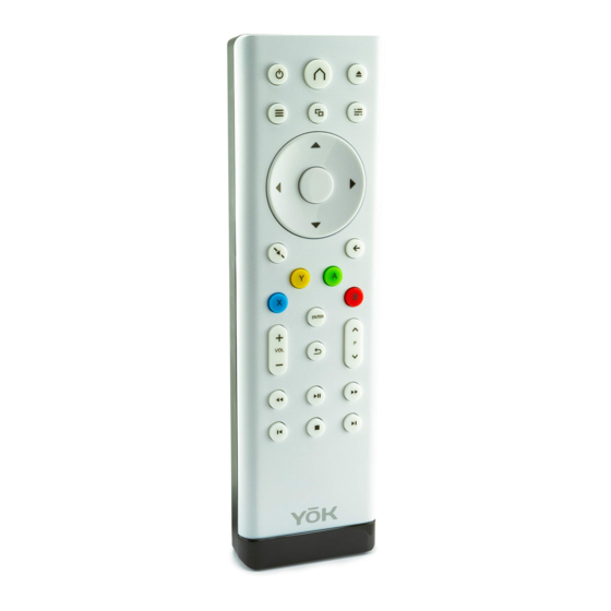 YOK Media Remote Xbox One Manuals
