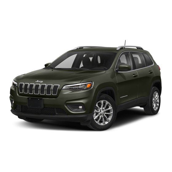 Jeep Cherokee 2021 Quick Start Manual