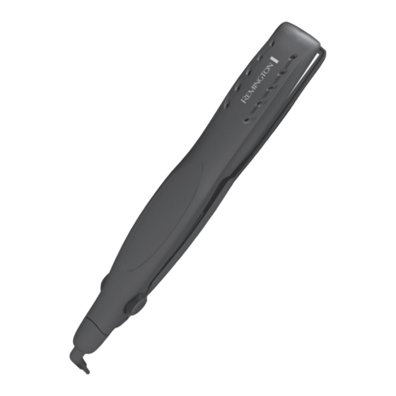 Remington WET DRY flat iron 1 Use And Care Manual