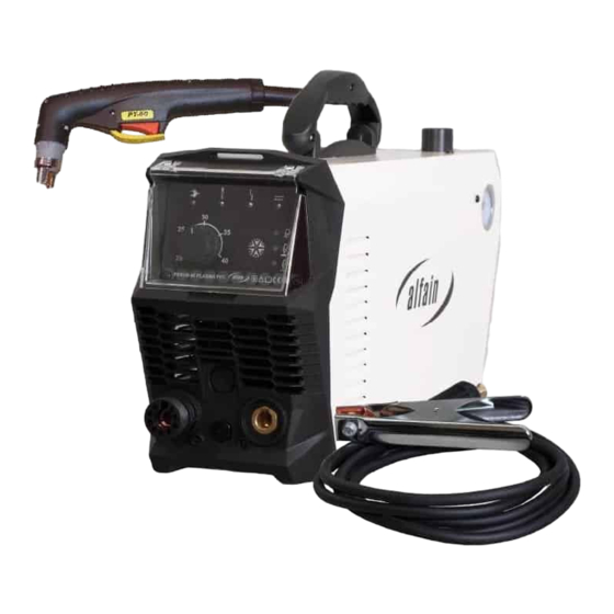 Alfa IN PERUN 40 PLASMA PFC Operating Manual