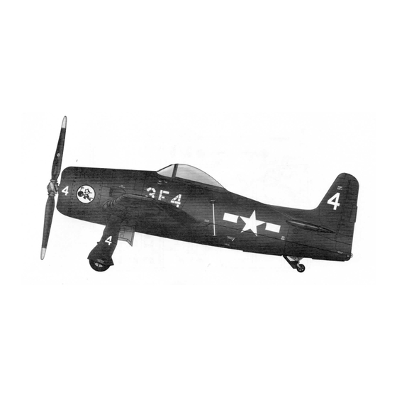 HobbyBoss F8F-1 Bearcat Manual