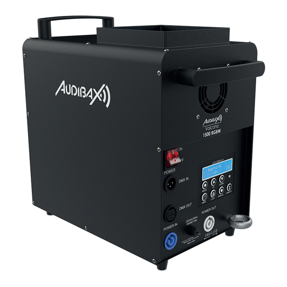 Audibax VOLCANO 1500 RGBW User Manual