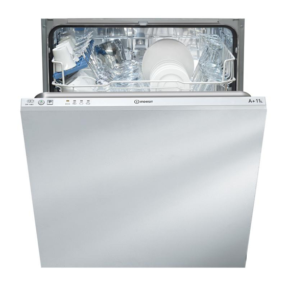 Indesit DIF 14B1 Operating Instructions Manual