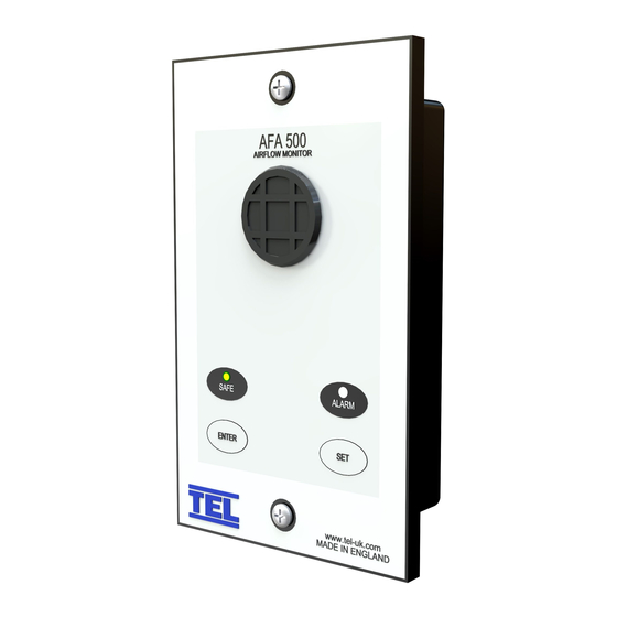 TEL AFA 500 Operating And Instruction Manual