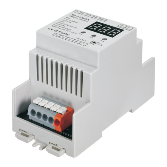 Sunricher SR-2103DIN User Manual