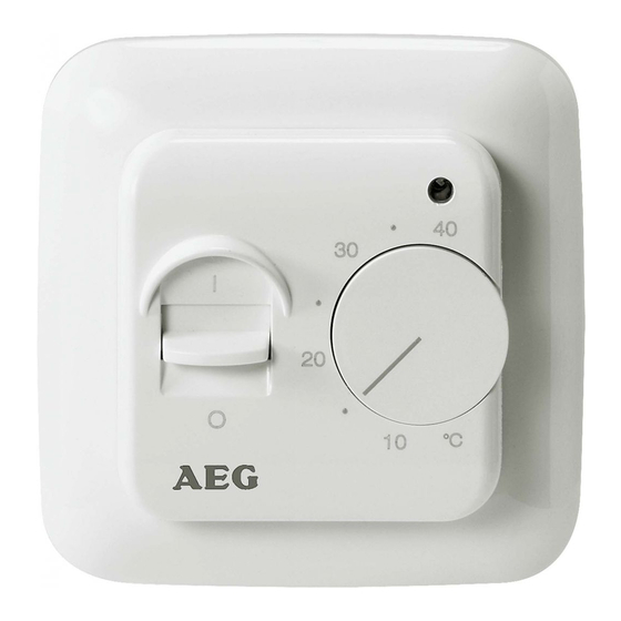 AEG FTE 900 SN Mounting Instructions