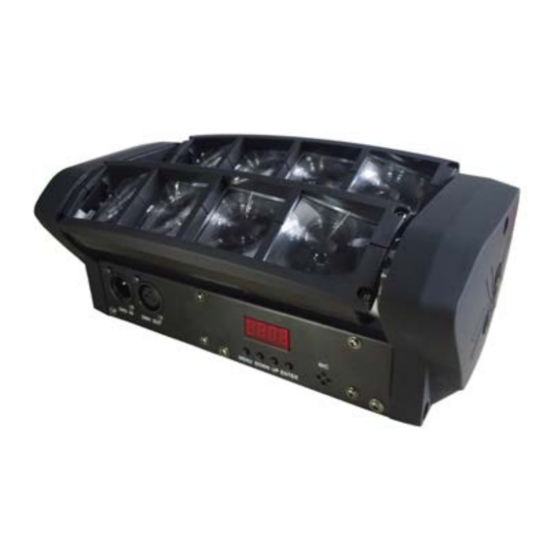 Ibiza LED8-QUAD User Manual