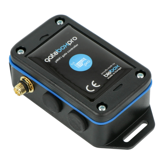 BleBox GateBoxPro User Manual