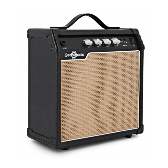 Gear4music AA-15 User Manual