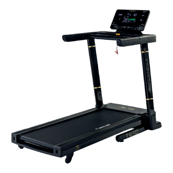 User Manuals: Tunturi Centuri T100 Folding Treadmill