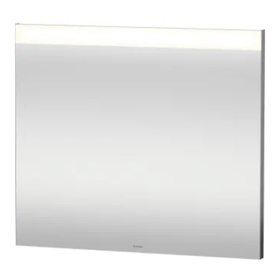 DURAVIT LM7856 D Mounting Instructions