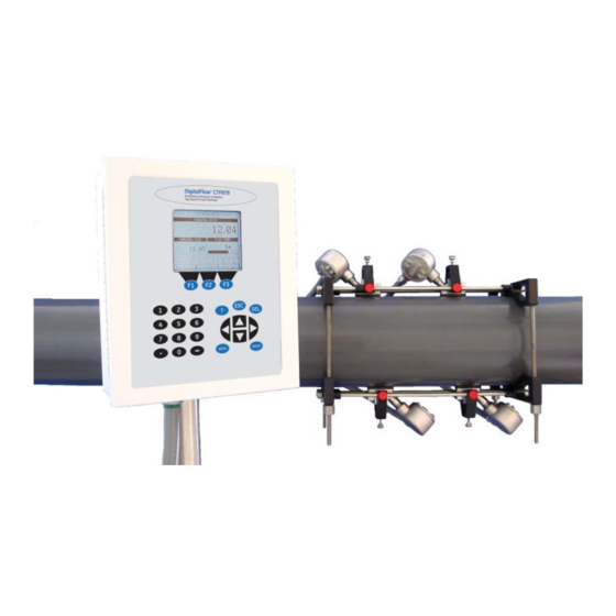 User Manuals: Baker Panametrics CTF878 Gas Flowmeter