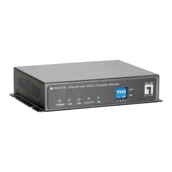 LevelOne VDS-0110 User Manual
