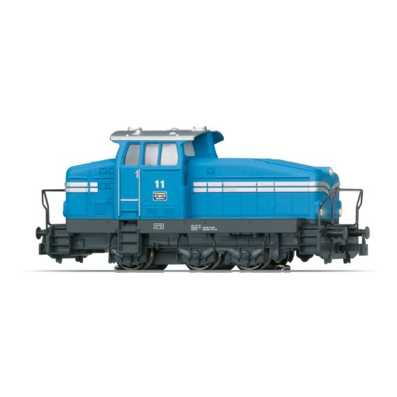 Marklin DHG 500 Scale Diesel Locomotive Manuals